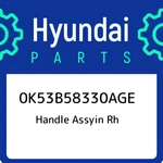 Hyundai Handle Assyin Rh 0K53B58330AGE, New Genuine Oem Part. Fixed Price $34.85.