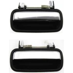 Door Handle Set For 2001-04 Toyota Tacoma Crew Cab Rear Txtrd Blk W/chr Lvr 2PCS. Fixed Price $27.24.