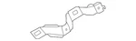 Genuine Nissan Interior Grab Bar Bracket 763N4-6RR2A. Fixed Price $34.55.