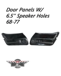 Corvette Custom Fiberglass Door Panels (pair) W/ 6.5" Speaker Holes C3 68-77. Fixed Price $1300.00.