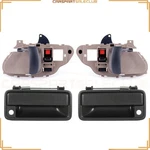 2XBLACK Exterior &2XBEIGE Interior Door Handles For 1988-1994 Chevy Gmc C1500. Fixed Price $36.39.