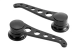 Lokar XIDH-2026 Midnight Series Lakester Chromed Steel Door Handle. Fixed Price $151.81.