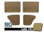 1956 - 64 Vw Volkswagen Bug Saddle #90 Replacement Door Panels W/pockets By Tmi. Fixed Price $278.49.