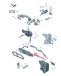 Vw Tiguan AD1 Door Opening Handle Inside Front Right 5NC837114EUBN. Fixed Price $115.48.