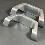 Volvo Rh Interior Door Pull Cover 30716086 Aluminum Tone 2003-2014 XC90. Fixed Price $14.99.