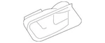 Genuine Land Rover 2006-2009 Range Sport Inside Door Handle FVC500360WWE. Fixed Price $116.99.