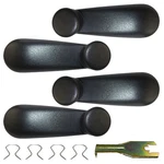 5 Pc Set Window Crank Handles & Clip Removal Tool Fit 1999-2020 Silverado/sierra. Fixed Price $29.30.
