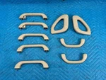 Oem Toyota Land Cruiser LX470 Roof Assist Grip Handle TAN:LF40 9PC Set 98-02. Fixed Price $175.00.