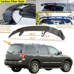 Universal "carbon Look" For Nissan Armada Rear Window Roof Spoiler Wing 2004-15. Fixed Price $81.42.