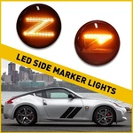 Auxito Dynamic Smoke Led Side Marker Turn Signal Light For 2009-2020 Nissan 370Z. Fixed Price $20.89.