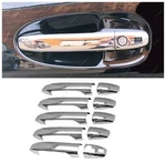 Chrome Door Handle Cover (keyless) 5 S.steel For Mercedes Vito W447 2014-UP. Fixed Price $29.99.