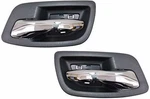 Fits 2011 To 2017 Dodge Charger Interior Door Handle Rear Left Right Chrome. Fixed Price $51.57.