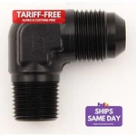 Xrp Xtreme 982206BB, One Black Aluminum Elbow 90 #6 Flare 1/4 Npt. Fixed Price $34.55.