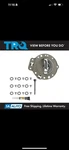 Trq Door Handle & Bezel Kit Khaki Chrome For Commander. Fixed Price $39.95.
