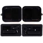 EXTERIOR+2X Interior Front Lh+rh Door Handle For 1997-2004 Jeep Wrangler 4.0L. Fixed Price $32.39.