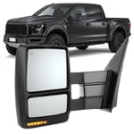 Driver Side Mirror For 2007-2014 F150 Extendable Power+heated Led Signal Tow. Fixed Price $84.07.
