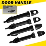 4X Outside Door Handles Front Rear Left Right Primed Black For Kia Spectra 05-09. Fixed Price $22.79.