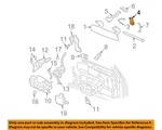 Gm Oem 01-09 Aztek Lift Gate Lock Hardware-handle Retainer 12376705. Fixed Price $30.17.