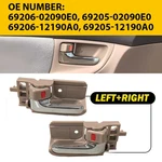 69205-02090E0 For Toyota Scion Pontiac Left & Right Inner Door Handle Usa Xh. Fixed Price $12.34.