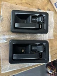 Two Front Right Passenger Side Interior Door Handle 1987-2006 Jeep Wrangler Yj. Fixed Price $11.57.