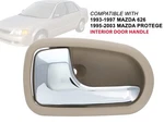 Beige Front Rear Interior Door Handle For 95 - 03 Protege Mazda 626 Driver Left. Fixed Price $12.99.