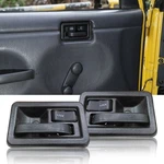 Interior Front Inner Door Handles Right Left For Jeep Side Wrangler 87-04 Yj Tj. Fixed Price $14.24.