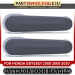 Rear Driver&passenger Light Gray Interior Door Handle For Honda Odyssey 08-10. Fixed Price $18.29.