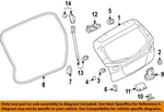 Subaru Oem 04-23 Crosstrek Lift Gate Hardware-handle, Inside 63160FE010. Fixed Price $11.60.