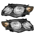 Depo Headlight Set For 2009-2010 Toyota Corolla Xrs Driver & Passenger Side. Fixed Price $187.69.