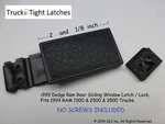 1999 Dodge Ram Rear Sliding Window Latch - Original Equipment Southco. Fixed Price $21.99.