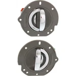 Door Handle Set For 2002-2007 Jeep Liberty Rear Beige Bezel W/chrome Lever 2-PCS. Fixed Price $59.91.