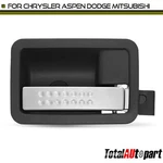 Silver + Dark Gray Interior Door Handle For Dodge Dakota Front / Rear Passenger. Fixed Price $46.05.