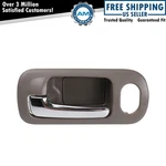 Trq Front Left Interior Door Handle Chrome & Taupe For 2001-2005 Honda Civic. Fixed Price $20.85.