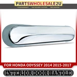 Rear Driver / Passenger Chrome Interior Door Handle For Honda Odyssey 2014-2017. Fixed Price $15.99.