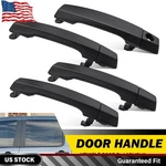 Set Of Exterior Door Handles Black Assembly For Nissan Titan Armada 2004-2015. Fixed Price $62.69.