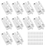 10 Pack Cam Action White Window Sash Locks, Security Latches Lock.... Fixed Price $40.01.