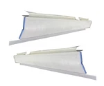 1957 1958 1959 Chrysler Dodge Desoto Rocker Panels 4DOOR New Pair. Fixed Price $143.99.