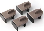 4 Pack Adjustable Sliding Window Locks Wedge Stop For Home.... Fixed Price $14.76.