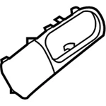 Infiniti Escutcheonfront Door Inside Handle Right 80682JK00B, New Genuine. Fixed Price $71.00.