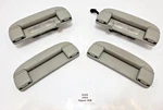 04-09 Oem Jaguar XJ8 Xjr Roof Interior Grab Handle Leather Beige Set. Fixed Price $65.02.