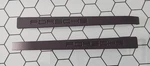 Pair Of Embossed Porsche 944 924 Door Handle Trim Insert Black 823837239. Fixed Price $33.32.