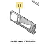 2011 2015 Vw Jetta Front Right Interior Door Handle Used Oem 5C7837114H. Fixed Price $101.00.