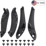 4 Pcs For Bmw F30 F80 F31 Front Left & Right Inner Trim Door Pull Handle Black. Fixed Price $33.69.