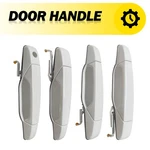 4X Exterior White Door Handle Set For 07-13 Chevy Silverado Gmc Sierra Escalade. Fixed Price $38.94.