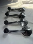 1954 Ford Window Crank Handles Set Of Oem Chrome Interior Vintage. Fixed Price $109.99.