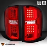 Fits 2007-2013 Chevy Silverado 1500 2500 3500HD Led Tubes Tail Lights Lamps Pair. Fixed Price $227.38.