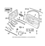 Genuine Oem Door Switch Trim Panel For Bmw 51417225865. Fixed Price $114.99.