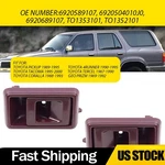 1/2SET Inside Red Door Handle For Toyota Tacoma 4RUNNER Corolla Tercel Pickup. Fixed Price $8.54.