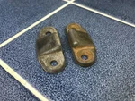 Vintage Vw Squareback Rear Hatch Guide Plates 1962-1973 Volkswagen Type. Fixed Price $35.00.