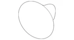 Genuine Ford Grip Handle Cap 8C3Z-2631458-AC. Fixed Price $5.67.